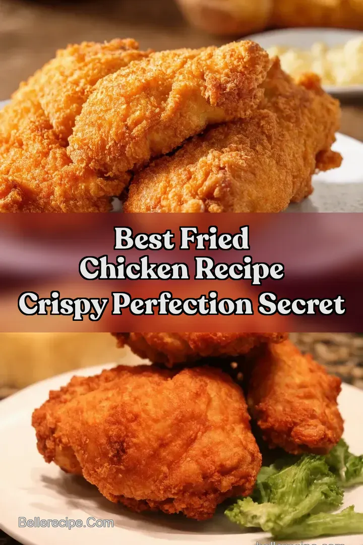 Best Fried Chicken Recipe Crispy Perfection Secret