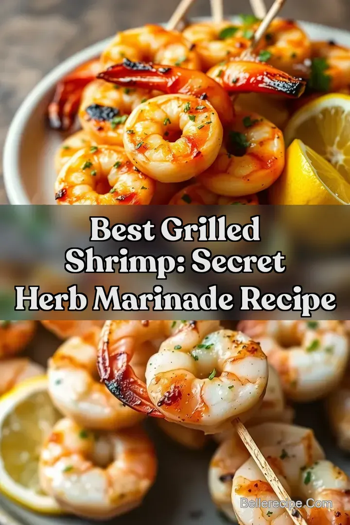 Best Grilled Shrimp: Secret Herb Marinade Recipe