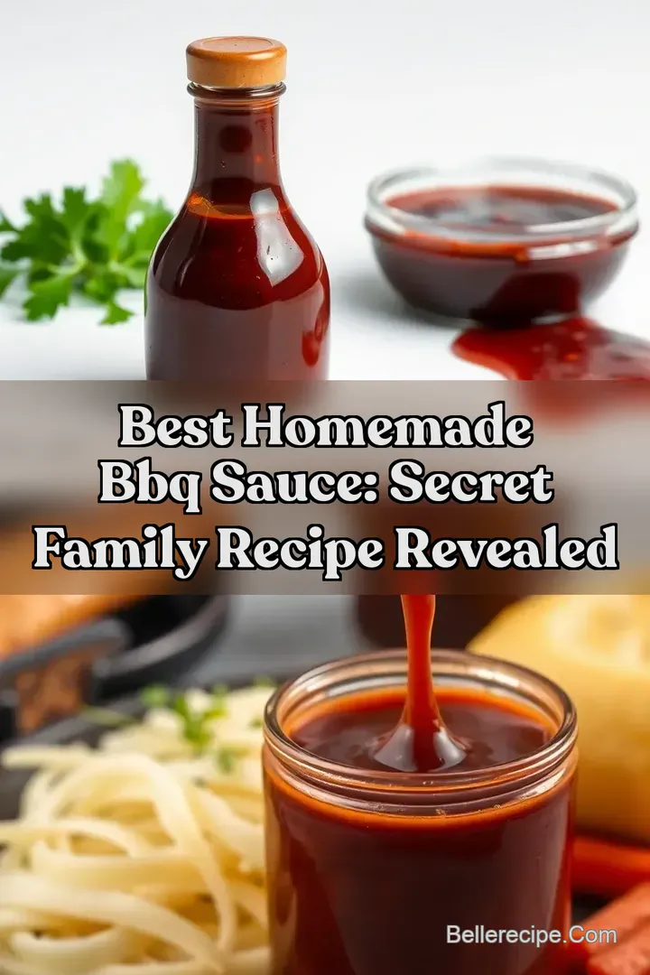Best Homemade BBQ Sauce: Secret Family Recipe Revealed