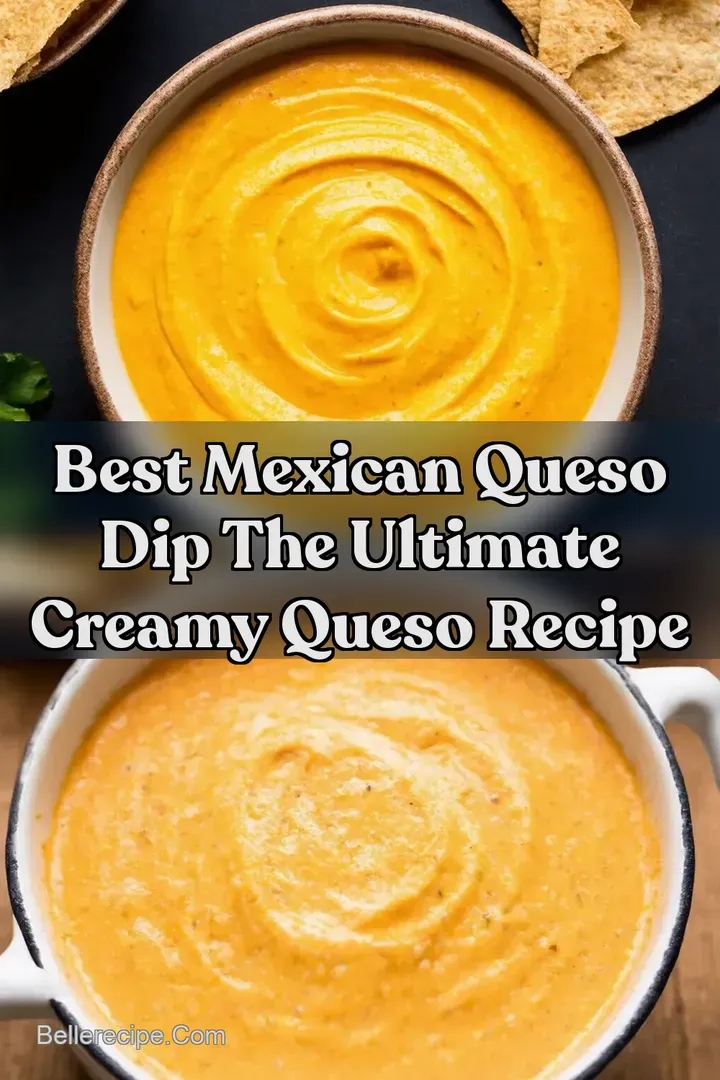 Best Mexican Queso Dip The Ultimate Creamy Queso Recipe