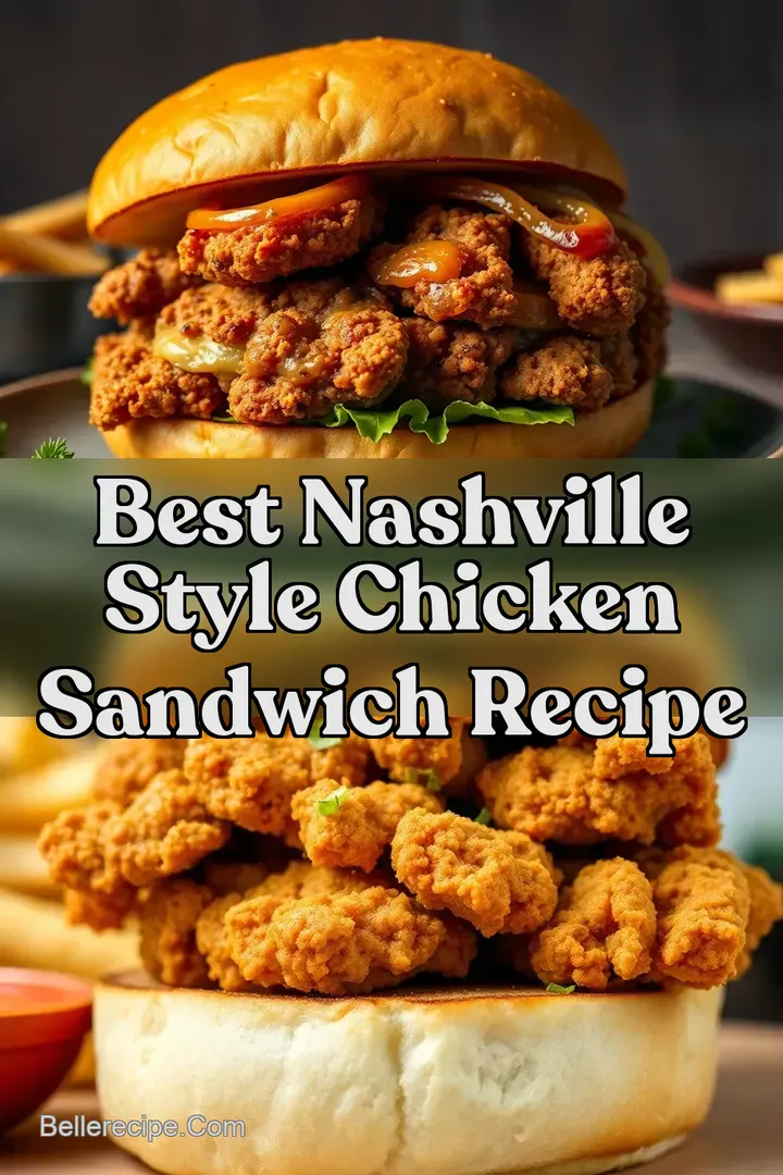 Best Nashville Style Chicken Sandwich Recipe