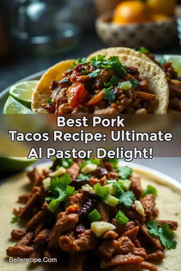 Best Pork Tacos Recipe: Ultimate Al Pastor Delight!