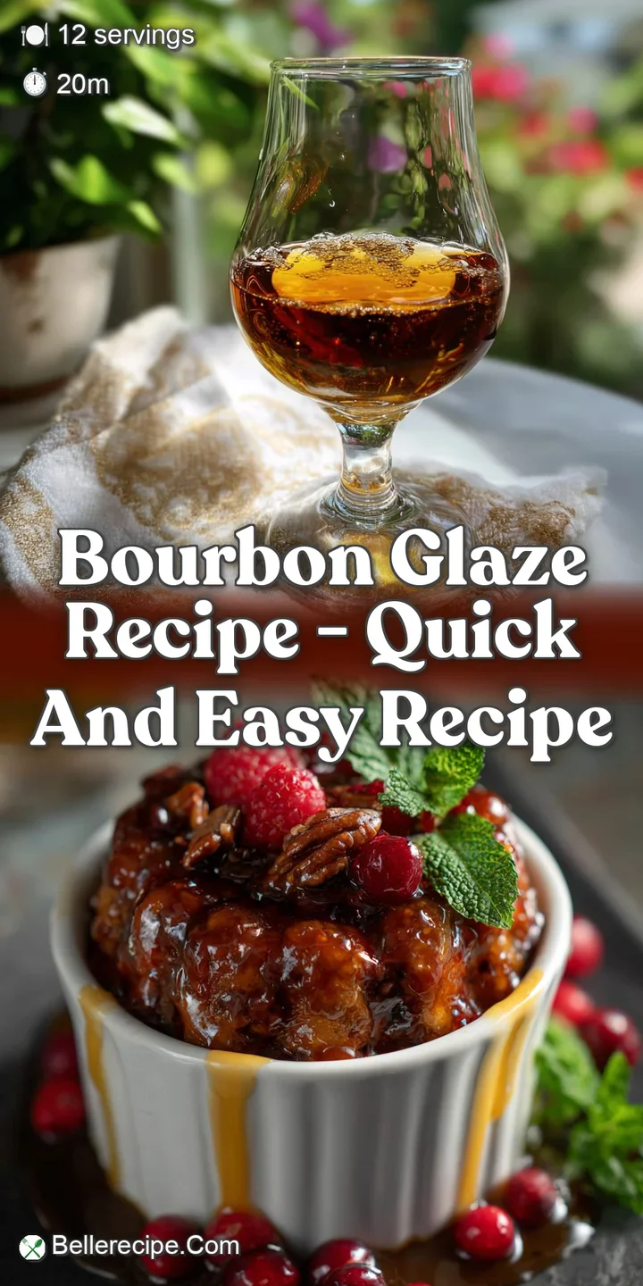 Bourbon Glaze Recipe - Quick and Easy Recipe