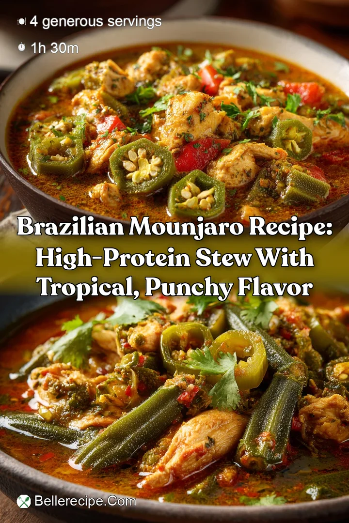 brazilian mounjaro recipe: High-Protein Stew with Tropical Punchy Flavor