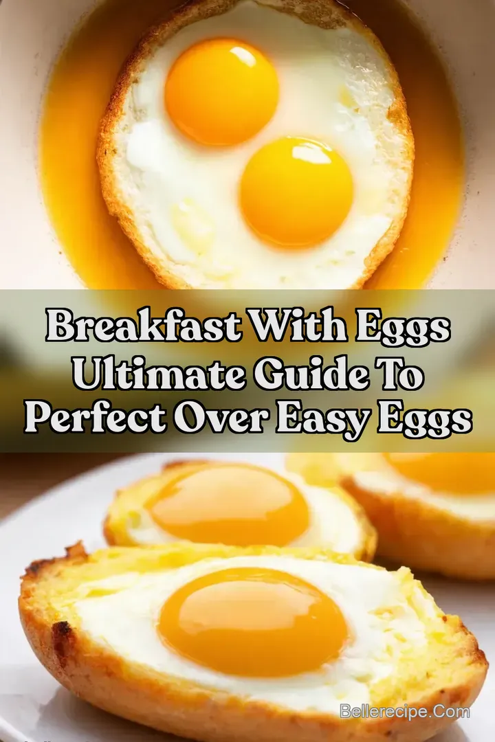 Breakfast with Eggs Ultimate Guide to Perfect Over Easy Eggs
