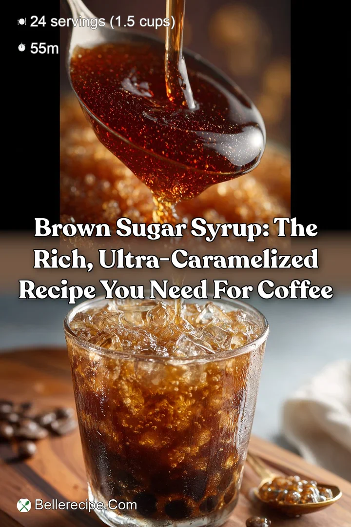 Brown Sugar Syrup: The Rich Ultra-Caramelized Recipe You Need for Coffee