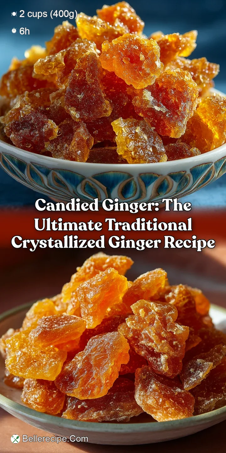 Candied Ginger: The Ultimate Traditional Crystallized Ginger Recipe