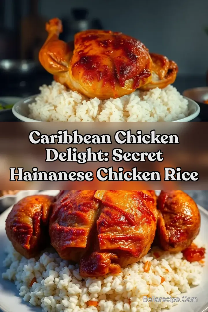 Caribbean Chicken Delight: Secret Hainanese Chicken Rice