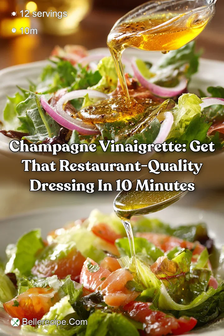 Champagne Vinaigrette: Get That Restaurant-Quality Dressing in 10 Minutes