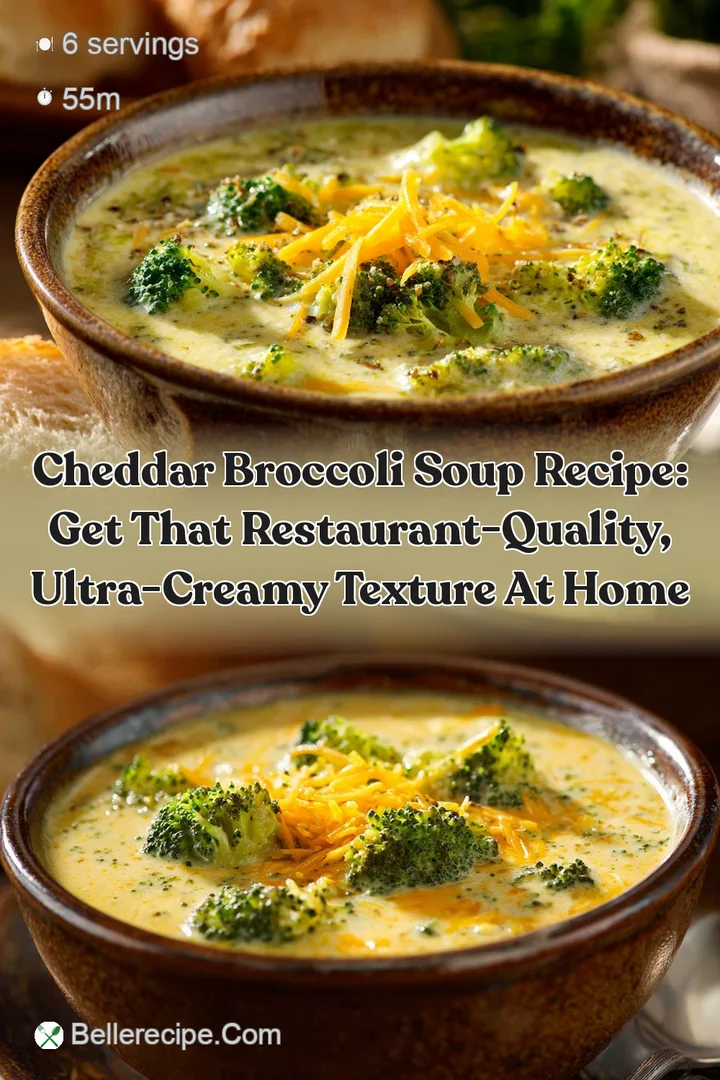 Cheddar Broccoli Soup Recipe: Get that Restaurant-Quality Ultra-Creamy Texture at Home