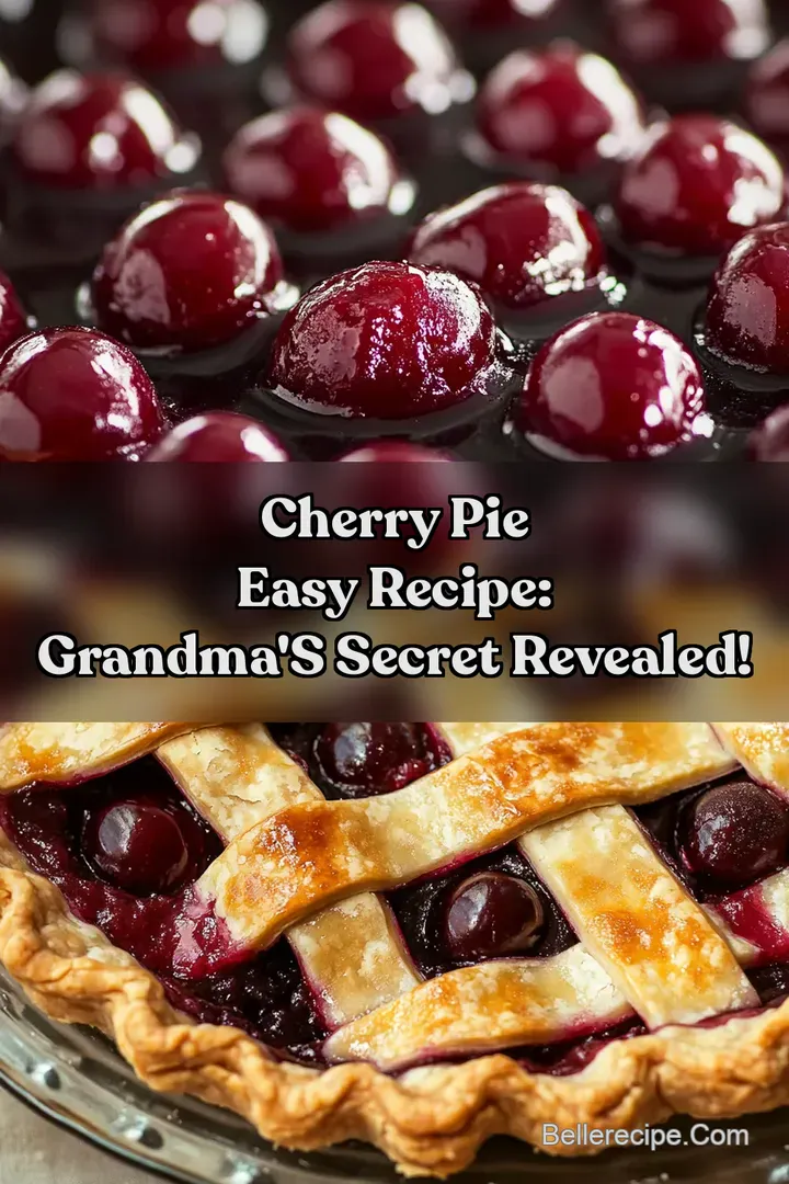 Cherry Pie Easy Recipe: Grandma s Secret Revealed!