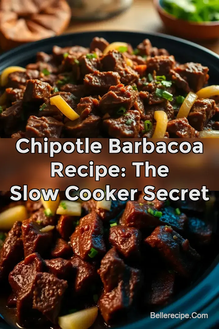 Chipotle Barbacoa Recipe: The Slow Cooker Secret