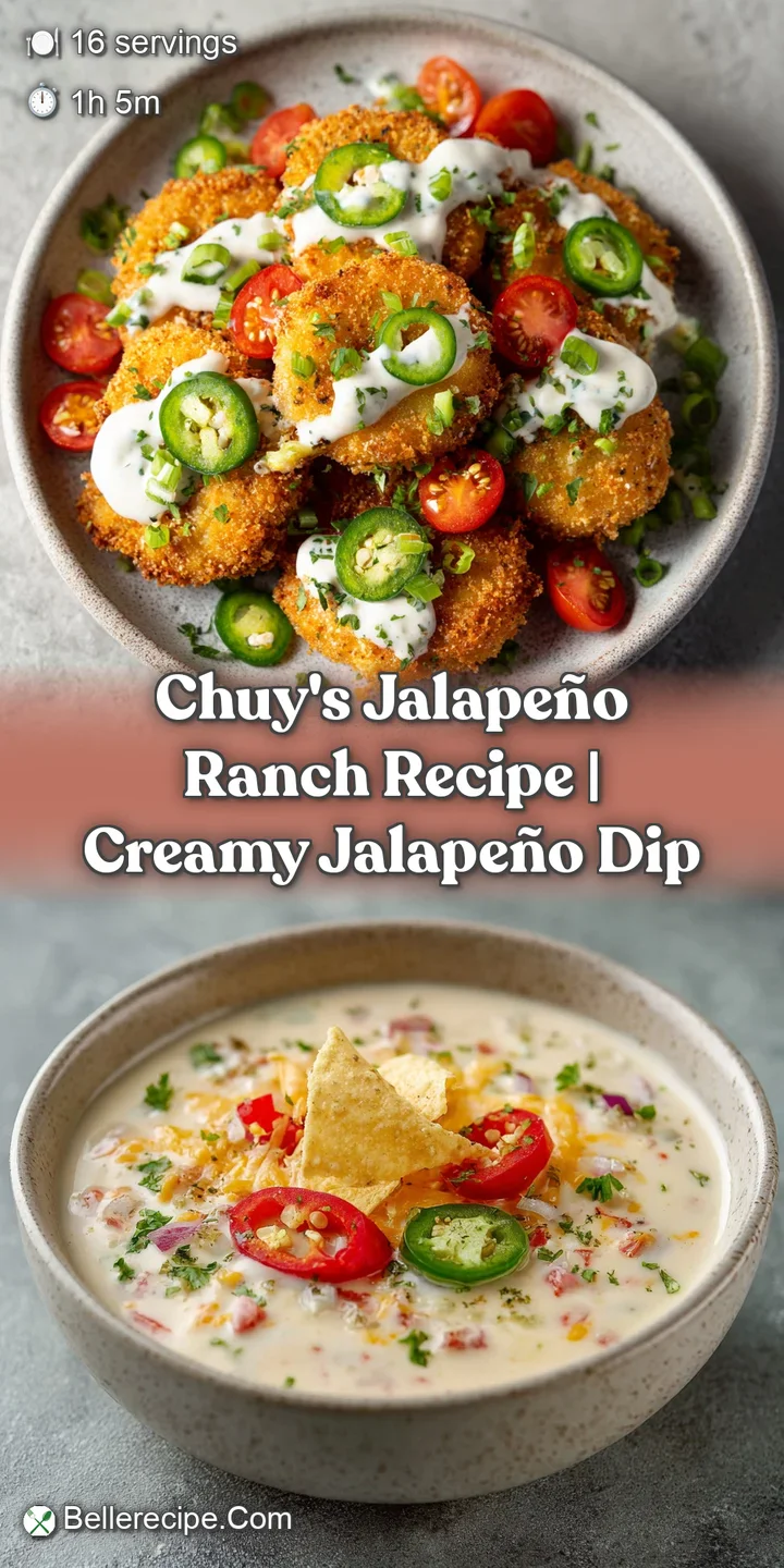 Close-up of thick, smooth green jalape&ntilde;o ranch, showing herbaceous specks and a creamy sheen.