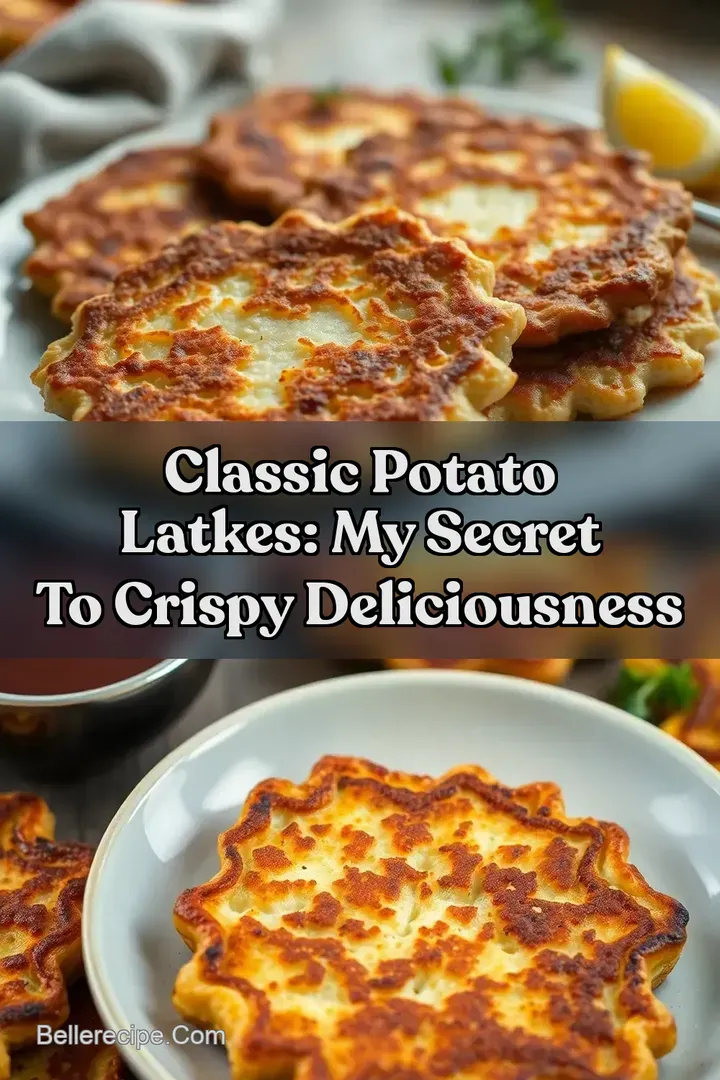 Classic Potato Latkes: My Secret to Crispy Deliciousness