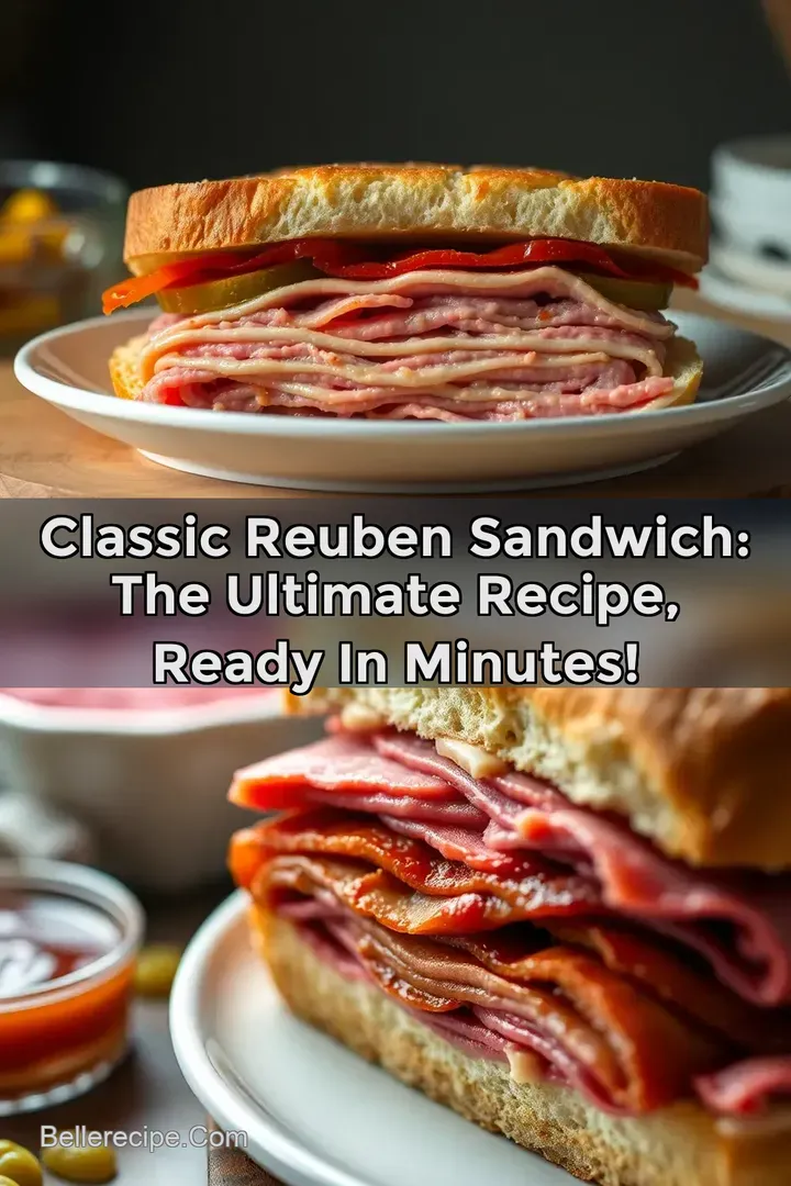 Classic Reuben Sandwich: The Ultimate Recipe Ready in Minutes!
