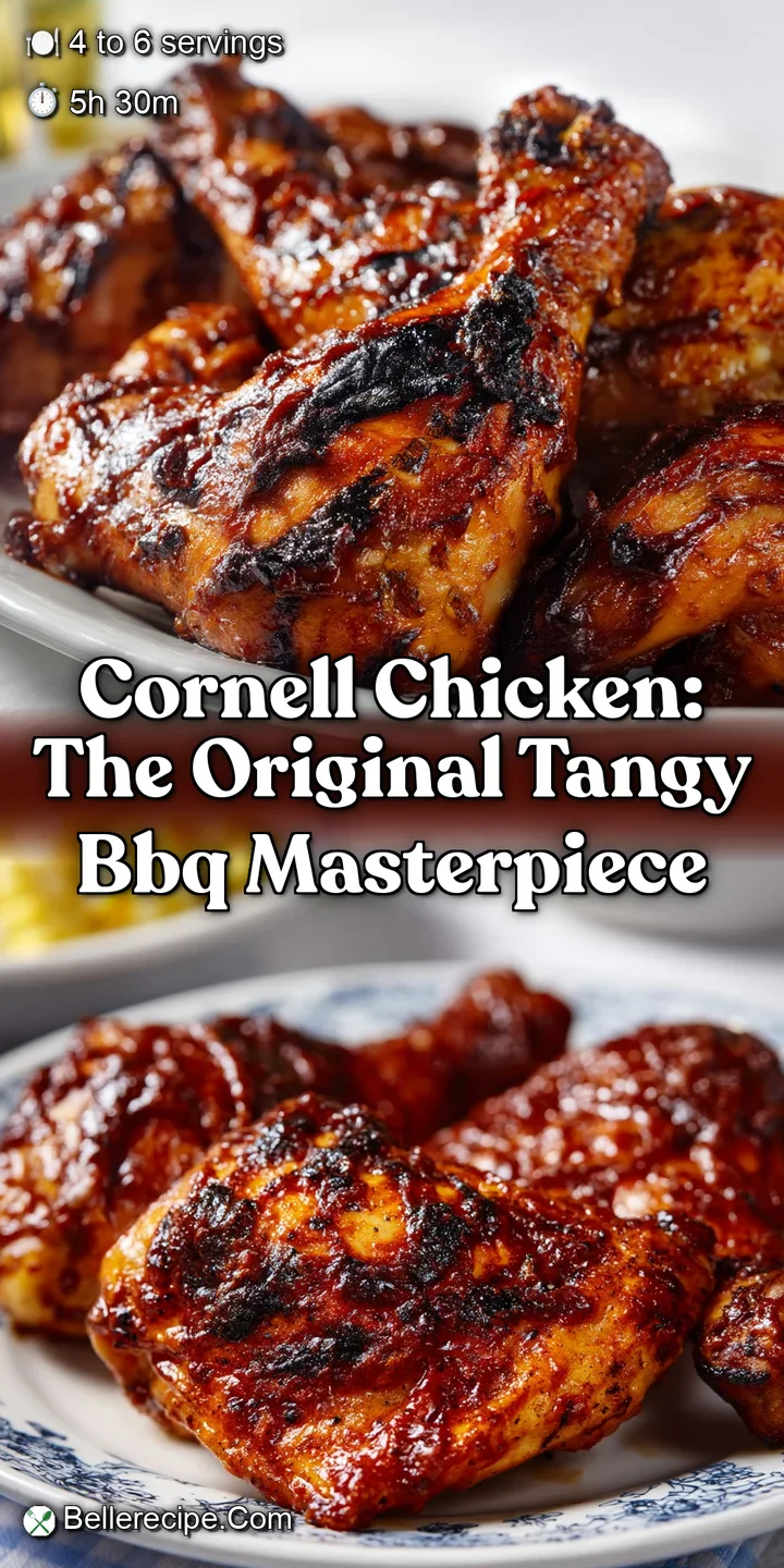 Cornell Chicken: The Original Tangy BBQ Masterpiece