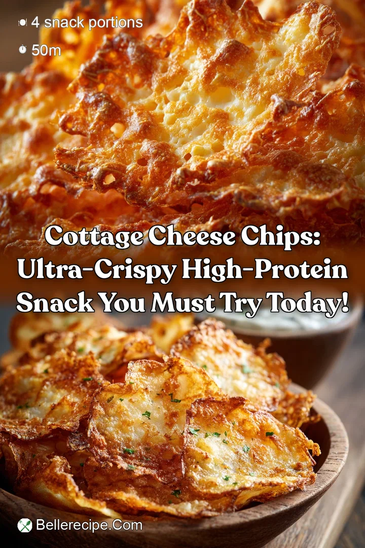 Cottage Cheese Chips: Ultra-Crispy High-Protein Snack You Must Try Today!