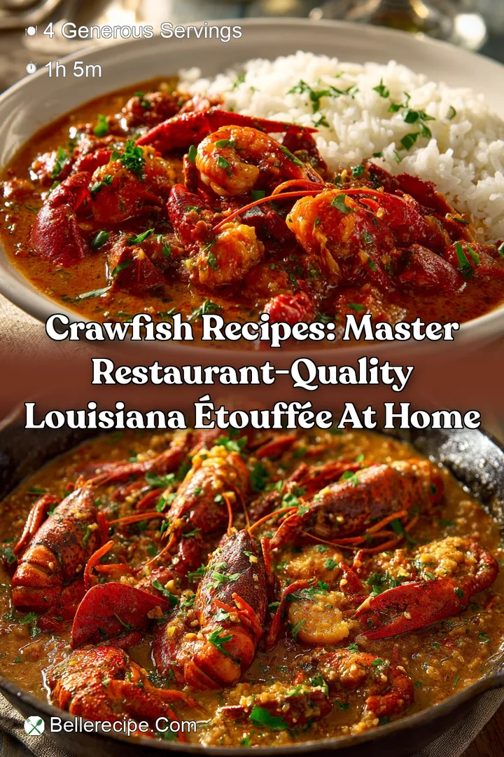 Crawfish Recipes: Master Restaurant-Quality Louisiana &Eacute;touff&eacute;e at Home