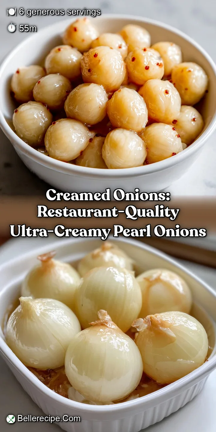 Creamed Onions: Restaurant-Quality Ultra-Creamy Pearl Onions