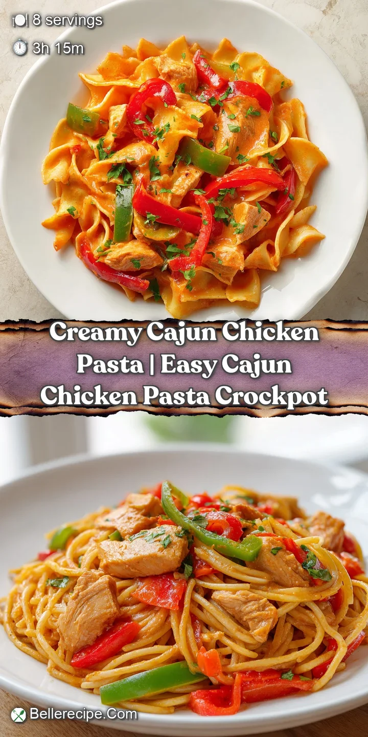 Close-up of juicy chicken pieces coated in a thick, spicy orange cream sauce clinging to al dente pasta spirals.