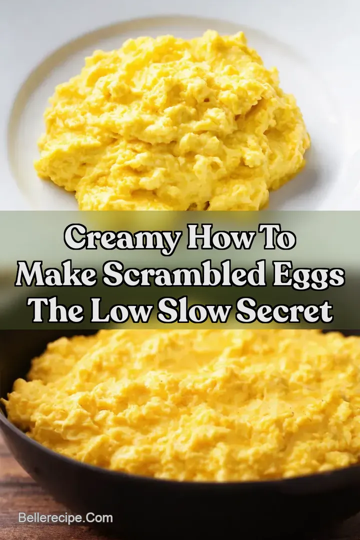 Creamy How to Make Scrambled Eggs The Low Slow Secret