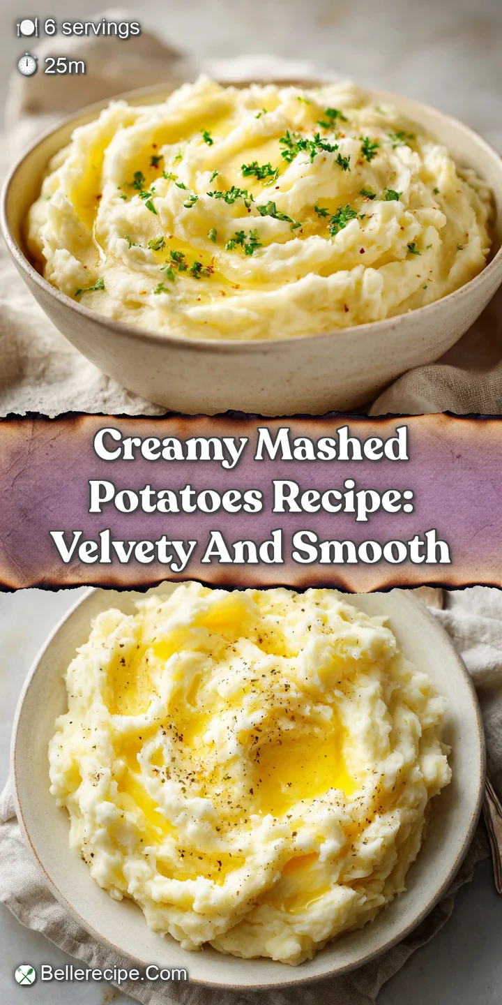 Close-up of creamy, ivory mashed potatoes, glistening with melted butter and flecks of fresh parsley. A comforting, warm ...
