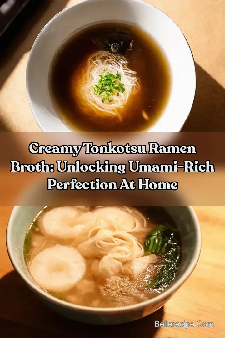 Creamy Tonkotsu Ramen Broth: Unlocking Umami-Rich Perfection at Home