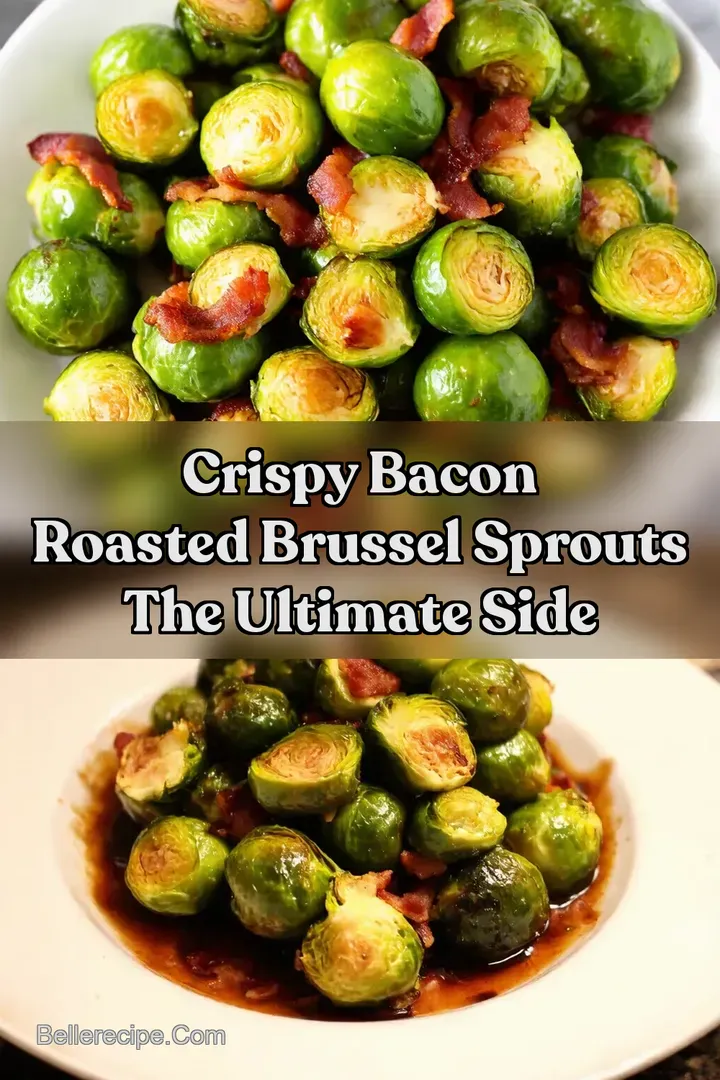Crispy Bacon Roasted Brussel Sprouts The Ultimate Side