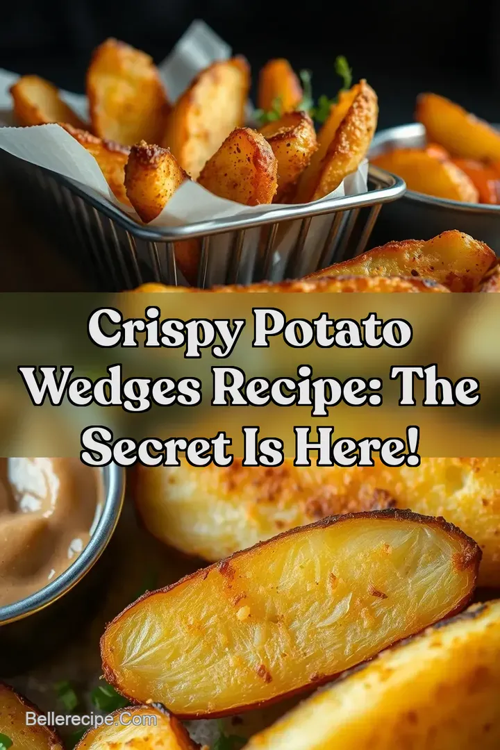 Crispy Potato Wedges Recipe: The Secret is Here!
