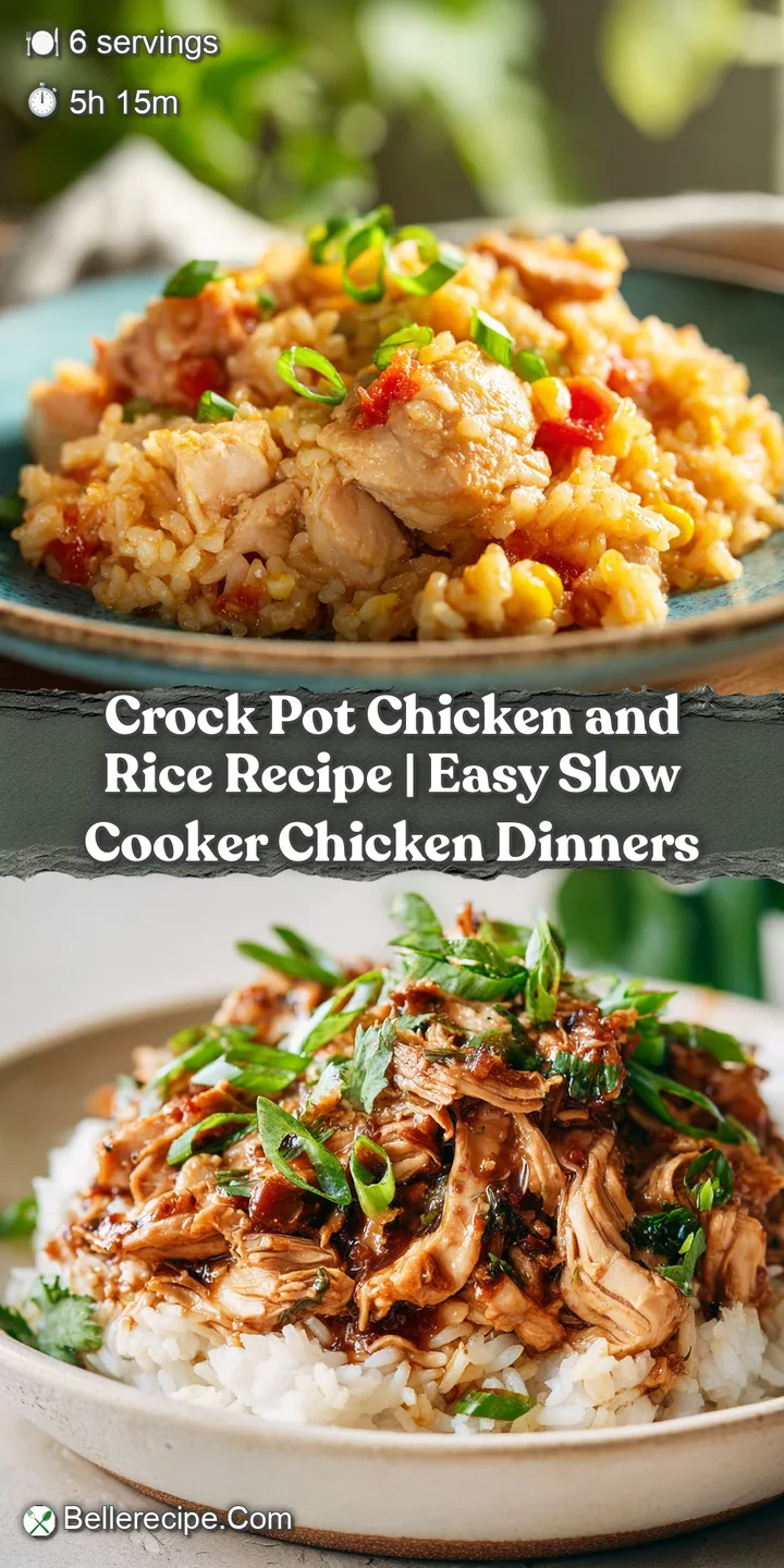 Close-up of tender shredded chicken and plump rice grains coated in a rich, creamy sauce.