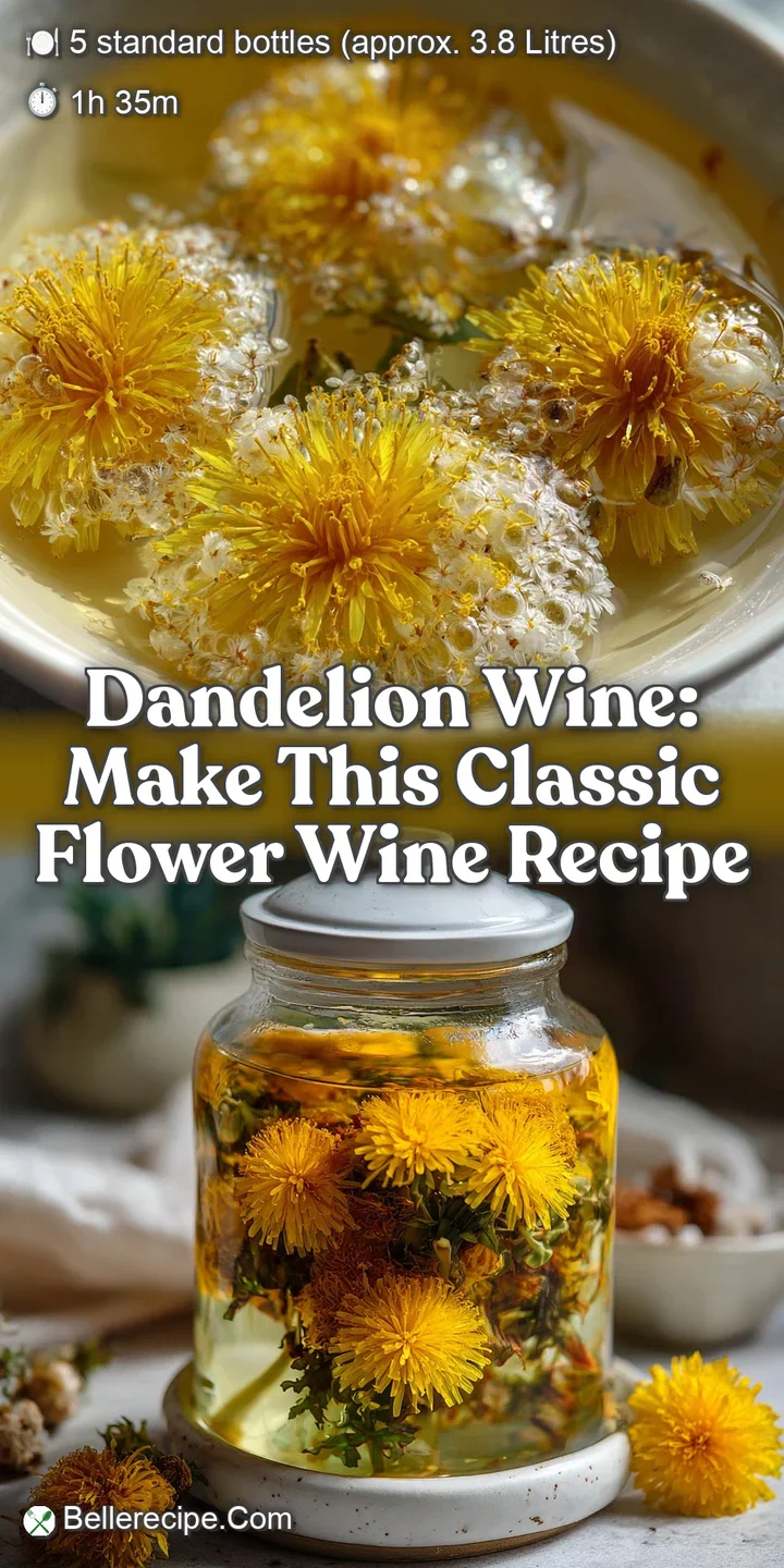 Dandelion Wine: Make This Classic Flower Wine Recipe