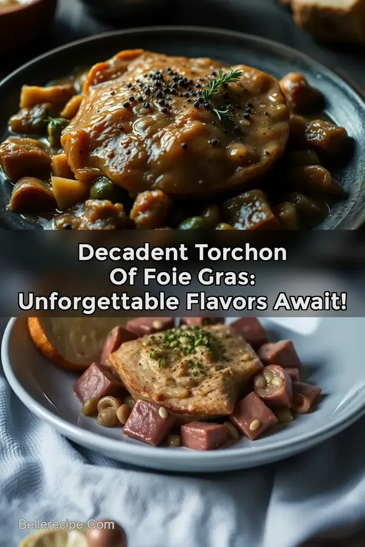Decadent Torchon of Foie Gras: Unforgettable Flavors Await!