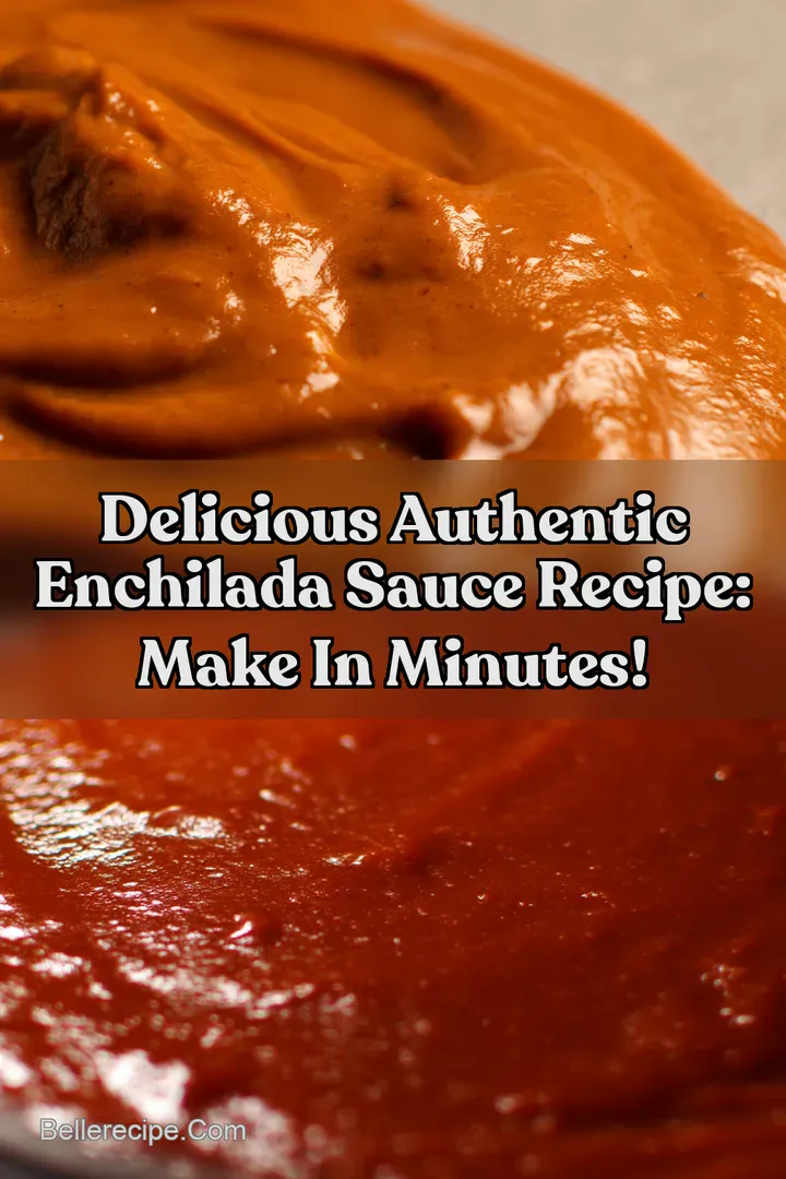 Delicious Authentic Enchilada Sauce Recipe: Make in Minutes! : PIN FOR LATER Delicious Authentic Enchilada Sauce Recipe: Make in Minutes!