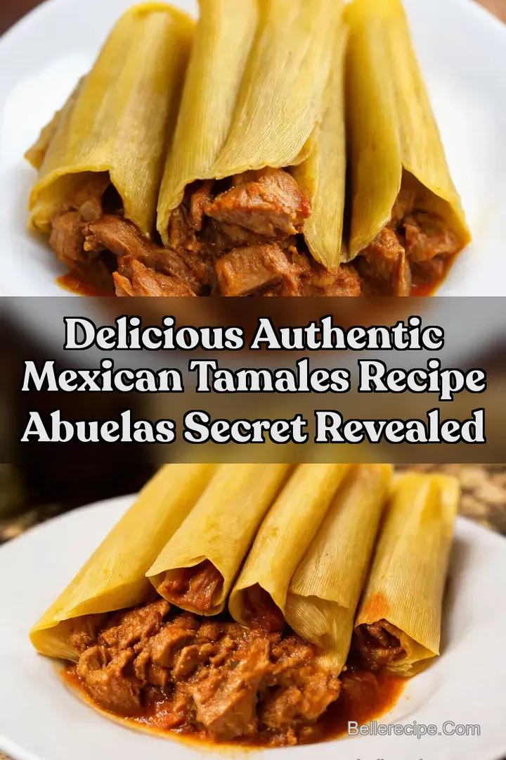 Delicious Authentic Mexican Tamales Recipe Abuelas Secret Revealed