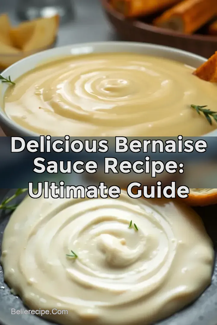 Delicious Bernaise Sauce Recipe: Ultimate Guide