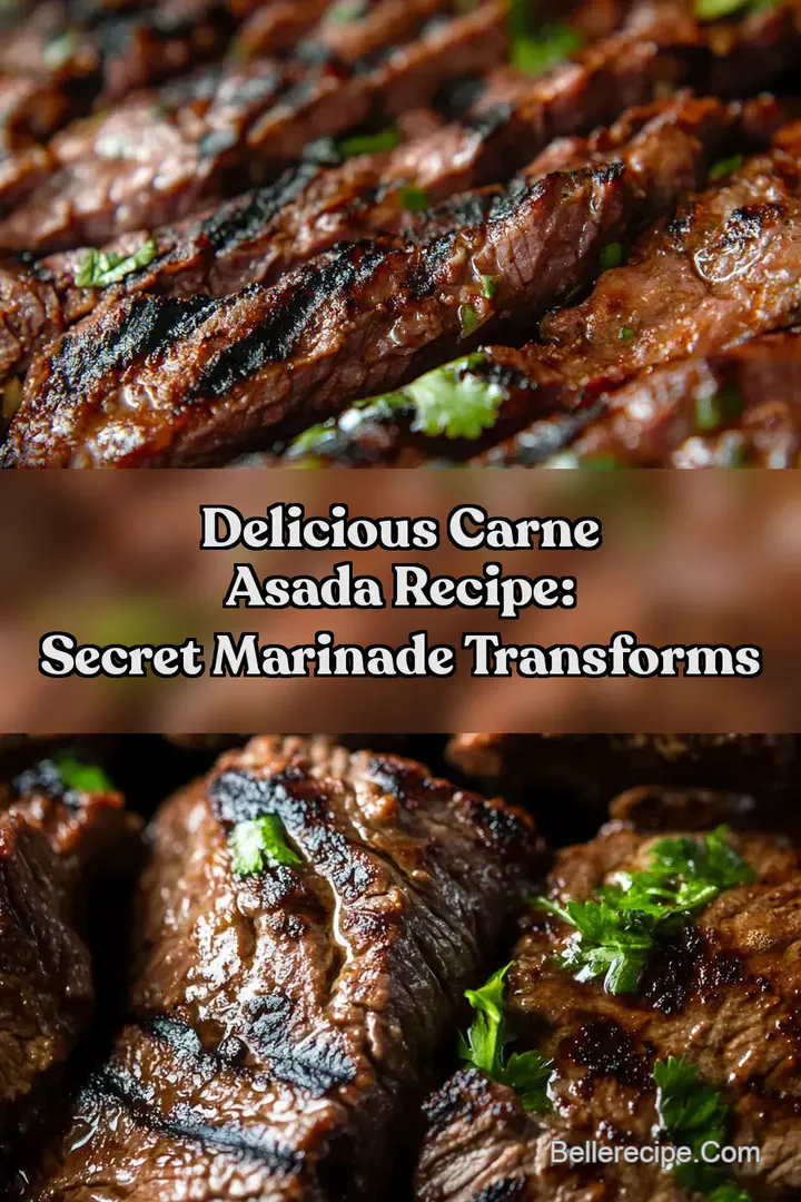 Delicious Carne Asada Recipe: Secret Marinade Transforms