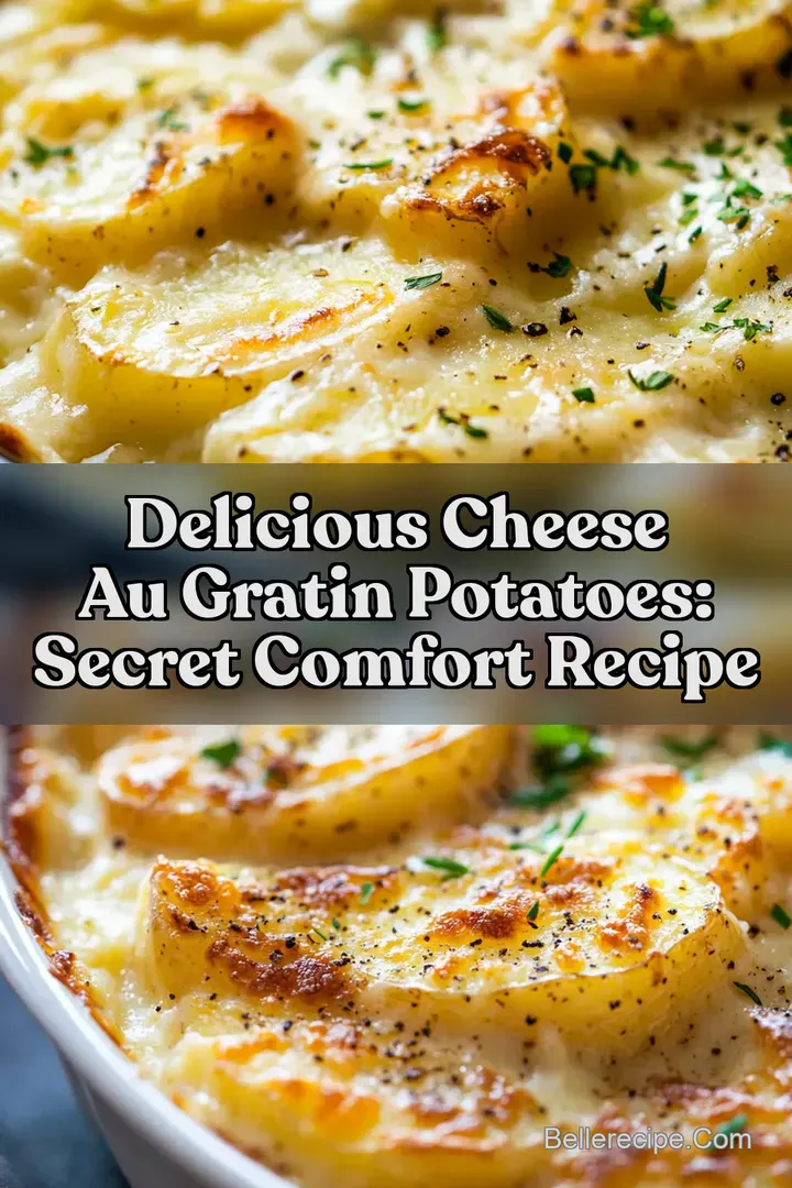 Delicious Cheese Au Gratin Potatoes: Secret Comfort Recipe