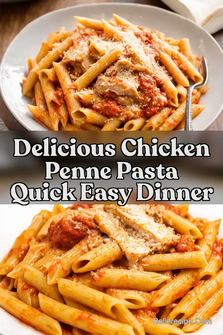 Delicious Chicken Penne Pasta Quick Easy Dinner