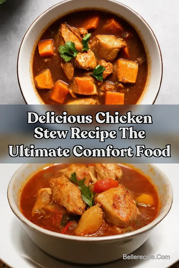 Delicious Chicken Stew Recipe The Ultimate Comfort Food