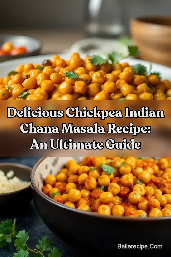 Delicious Chickpea Indian Chana Masala Recipe: An Ultimate Guide