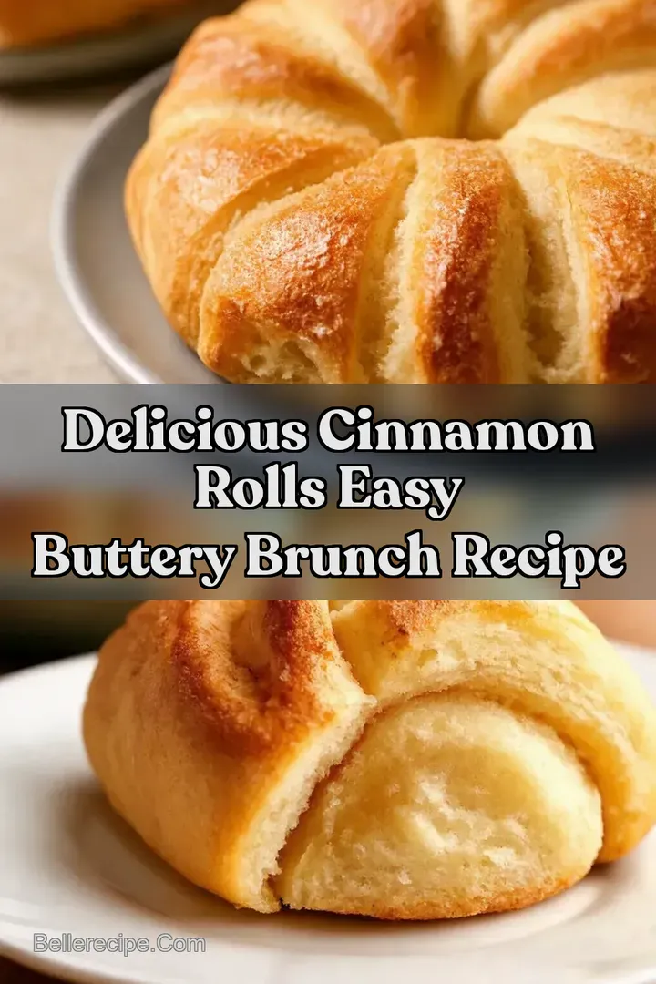 Delicious Cinnamon Rolls Easy Buttery Brunch Recipe : PIN FOR LATER Delicious Cinnamon Rolls Easy Buttery Brunch Recipe