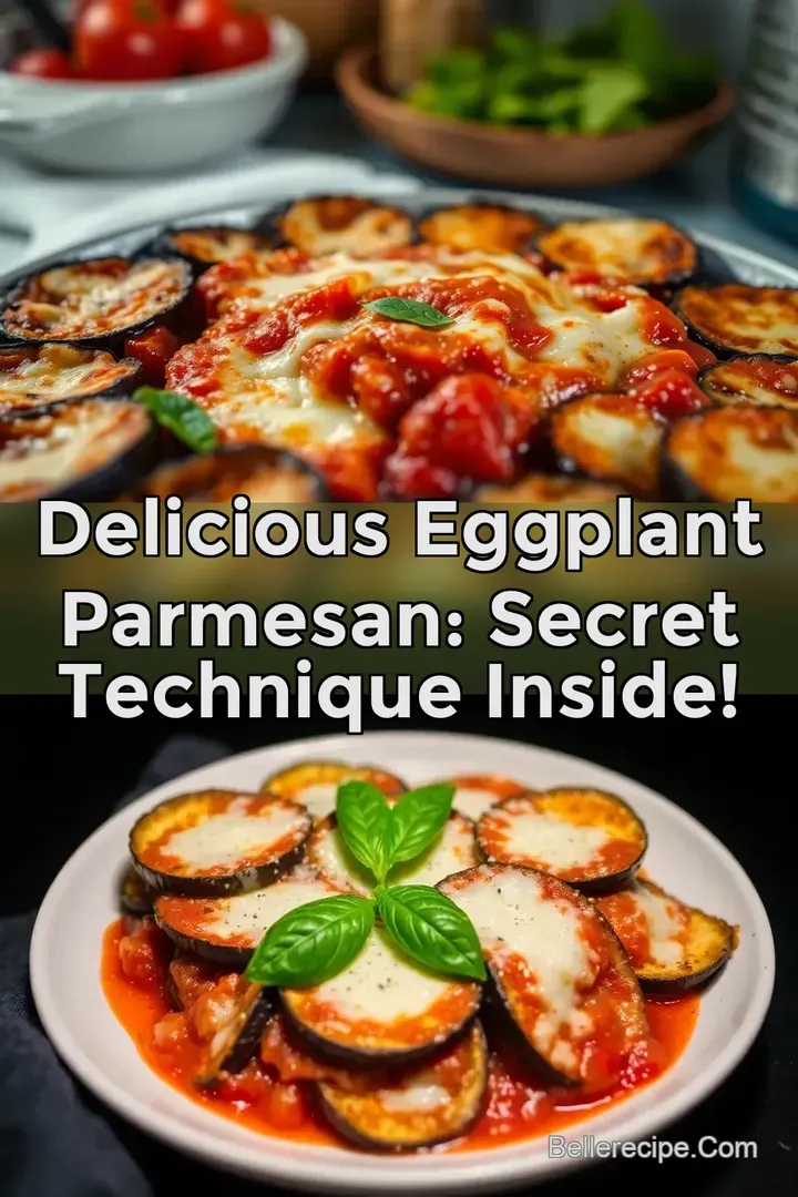 Delicious Eggplant Parmesan: Secret Technique Inside!