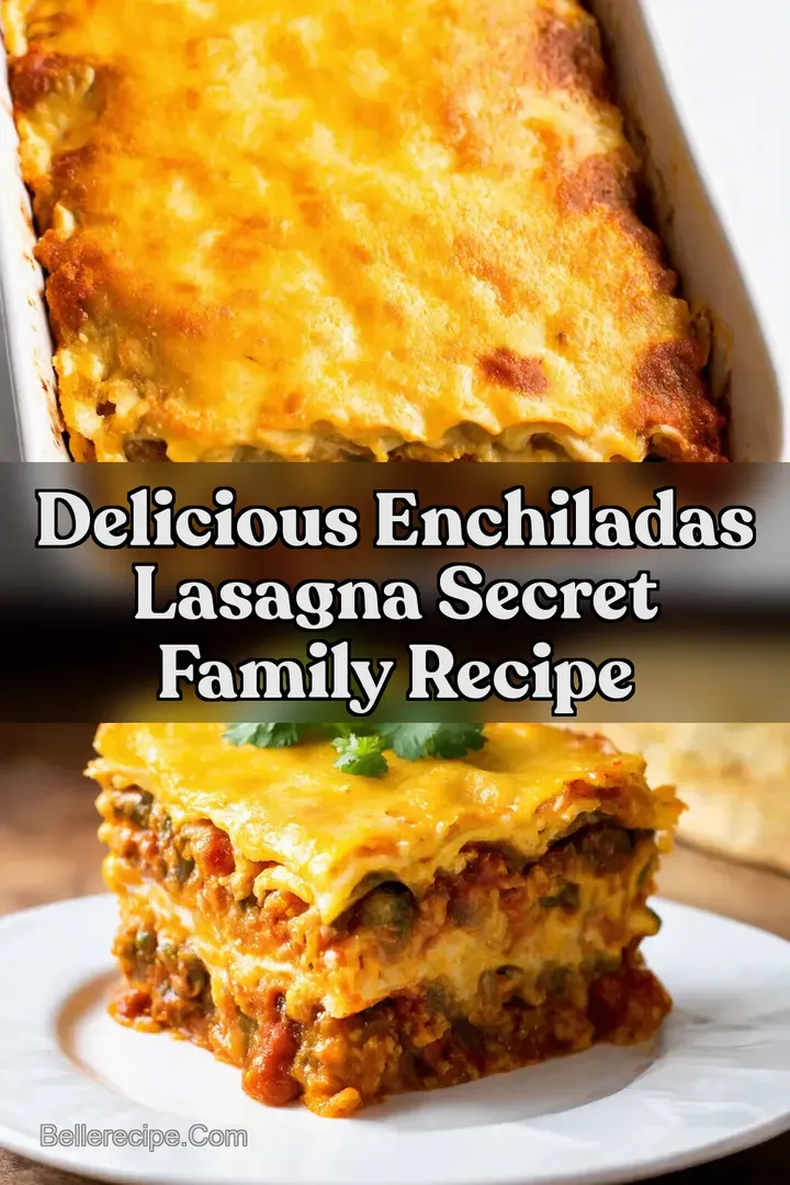 Delicious Enchiladas Lasagna Secret Family Recipe : PIN FOR LATER Delicious Enchiladas Lasagna Secret Family Recipe