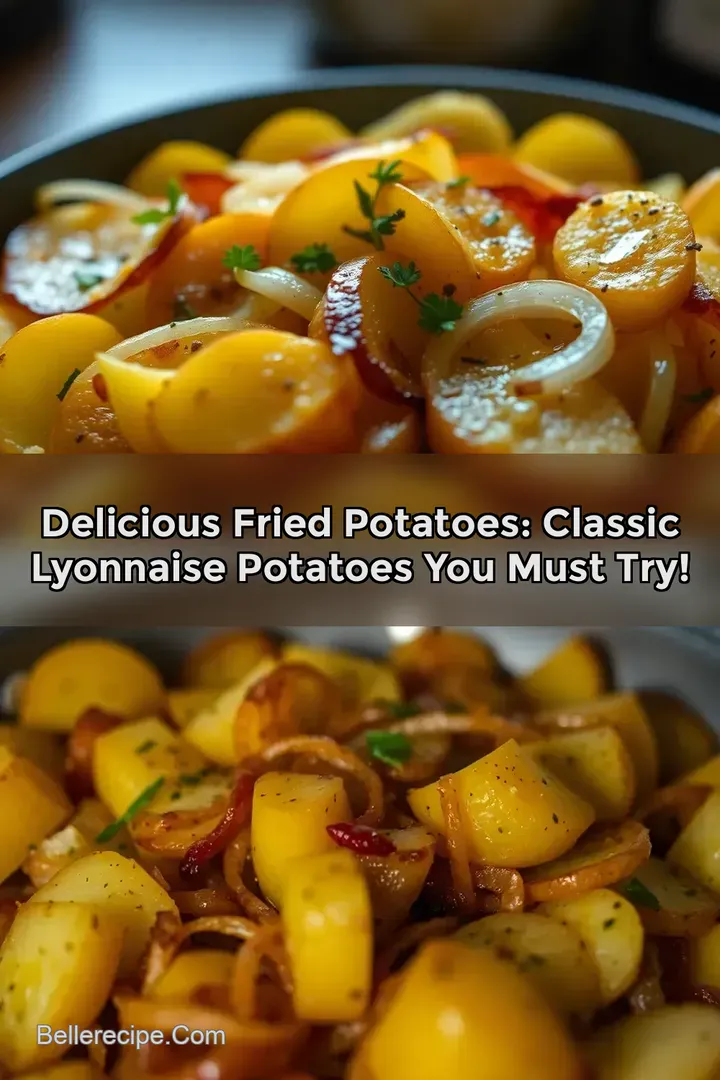 Delicious Fried Potatoes: Classic Lyonnaise Potatoes You Must Try!