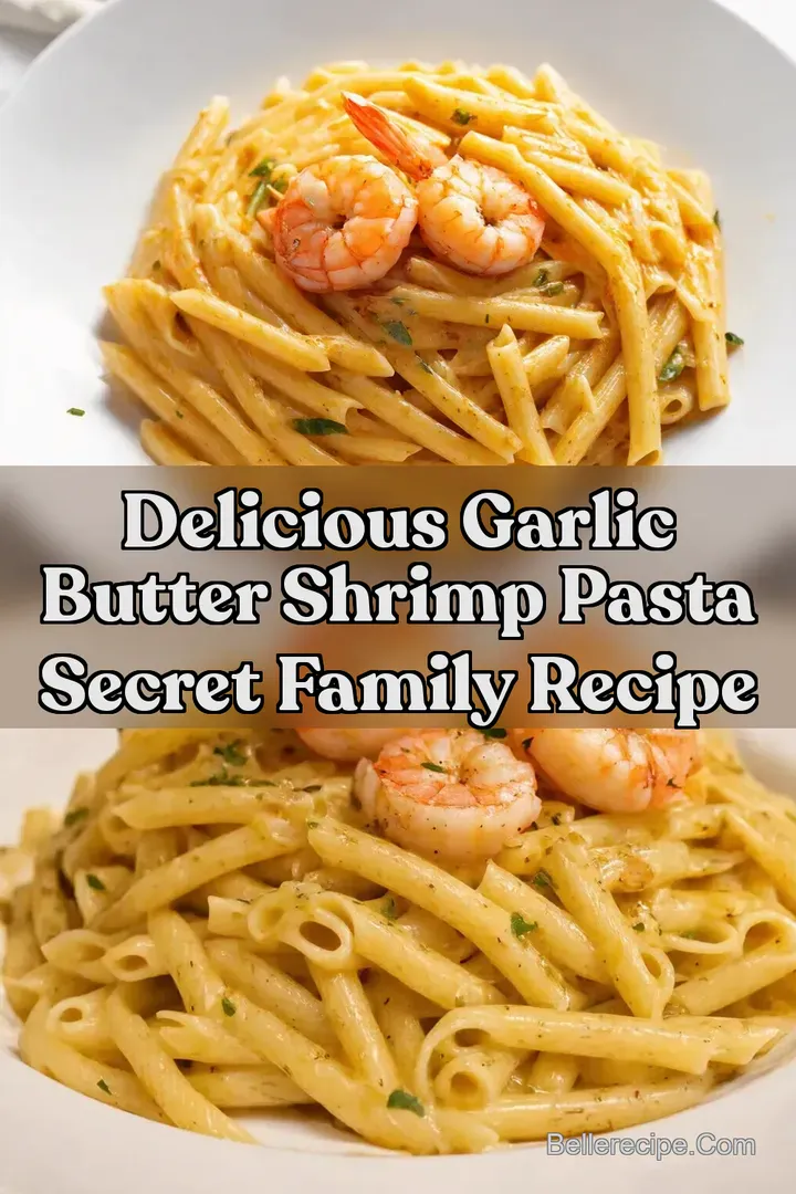Delicious Garlic Butter Shrimp Pasta Secret Family Recipe