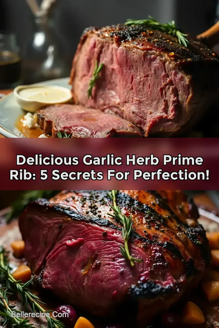 Delicious Garlic Herb Prime Rib: 5 Secrets for Perfection!