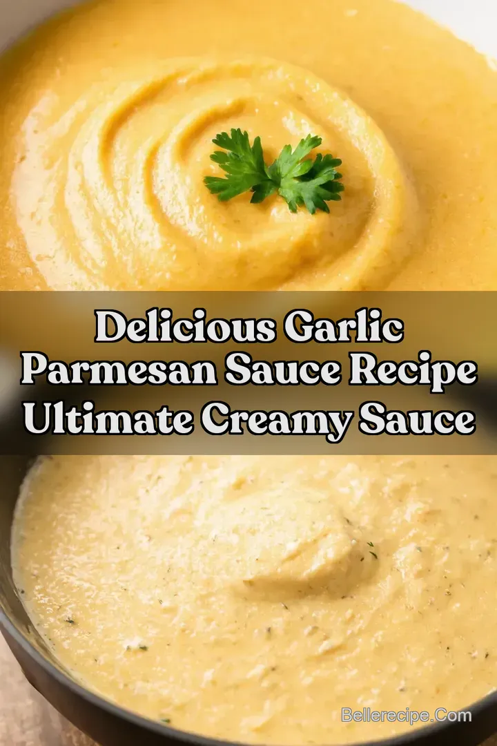 Delicious Garlic Parmesan Sauce Recipe Ultimate Creamy Sauce