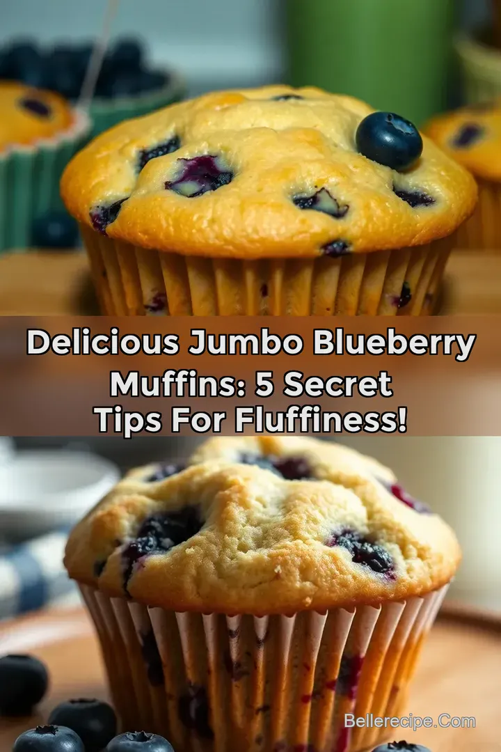 Delicious Jumbo Blueberry Muffins: 5 Secret Tips for Fluffiness!