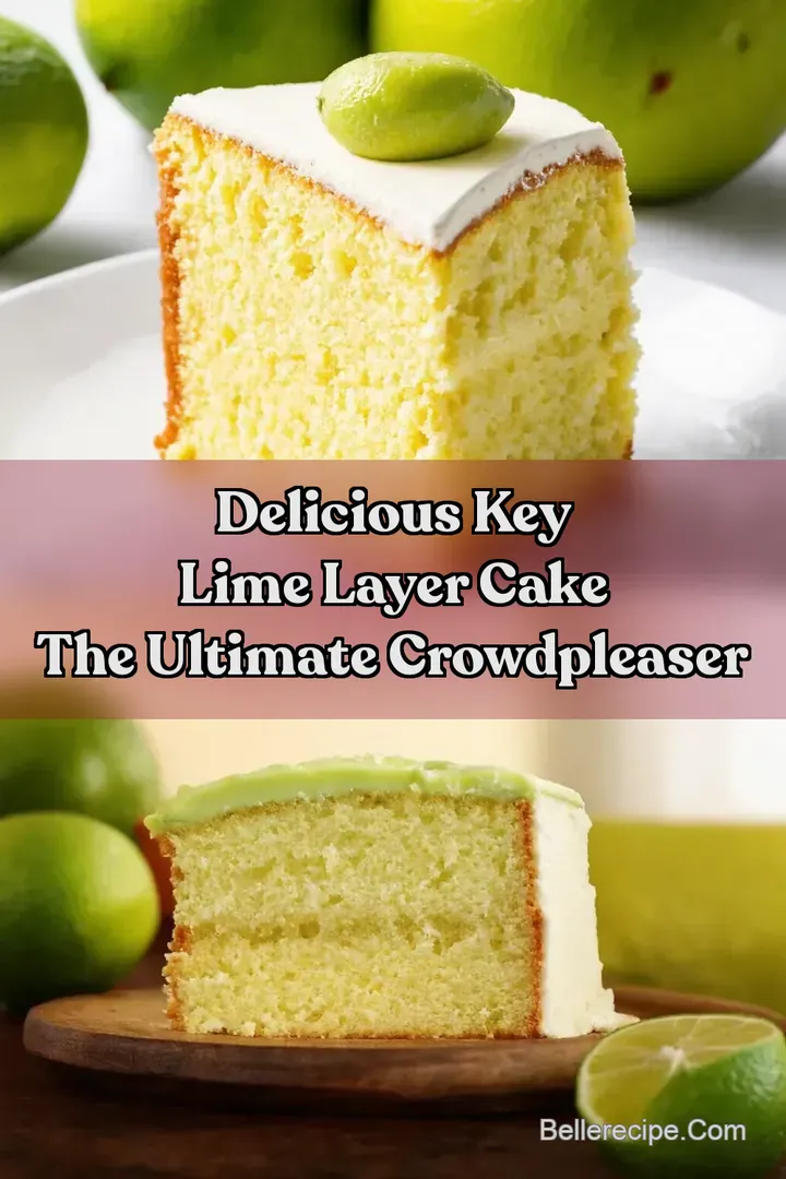 Delicious Key Lime Layer Cake The Ultimate CrowdPleaser : PIN FOR LATER Delicious Key Lime Layer Cake The Ultimate CrowdPleaser