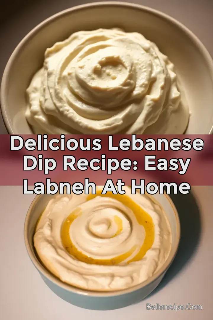 Delicious Lebanese Dip Recipe: Easy Labneh At Home